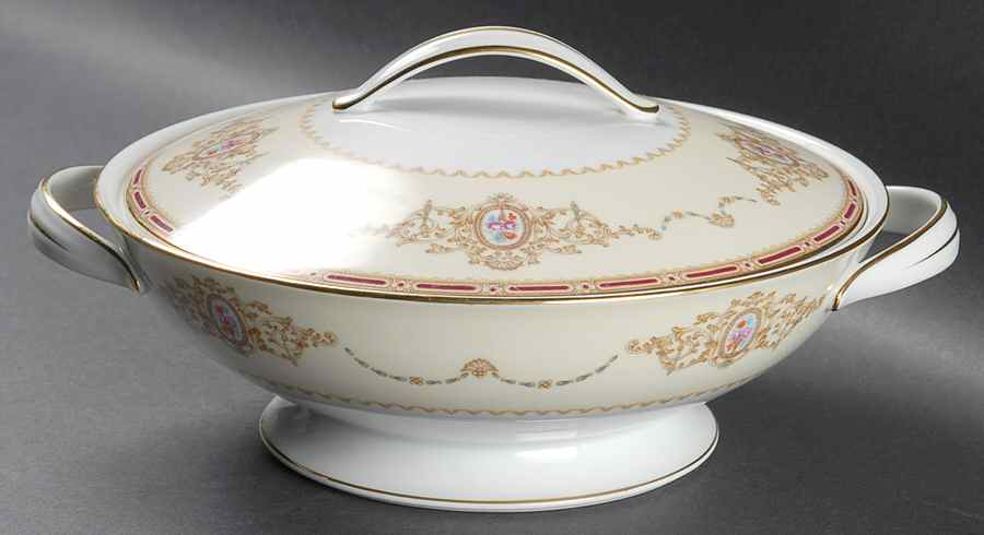 1802 Round Covered Vegetable by Noritake-1