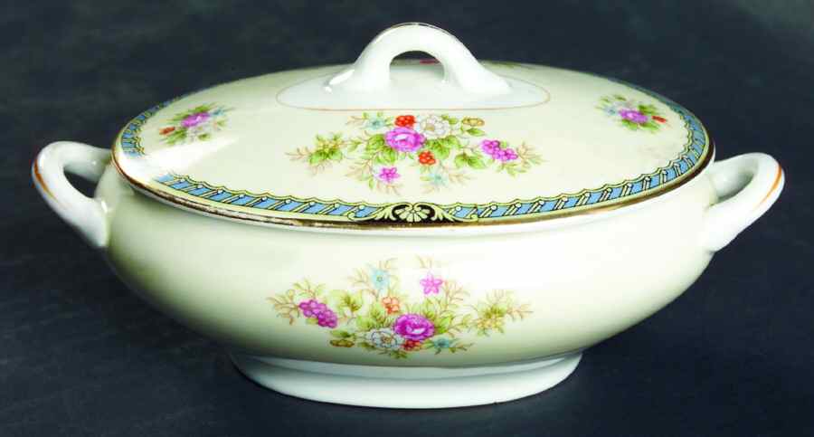 1850 Mini Oval Covered Vegetable by Noritake-1