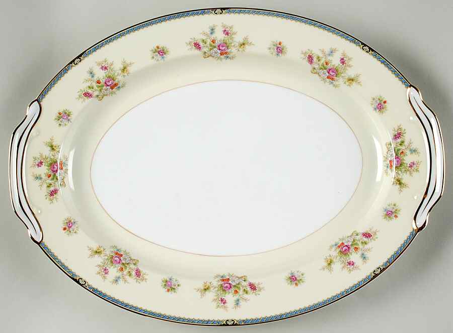 1850 16" Oval Serving Platter by Noritake-1
