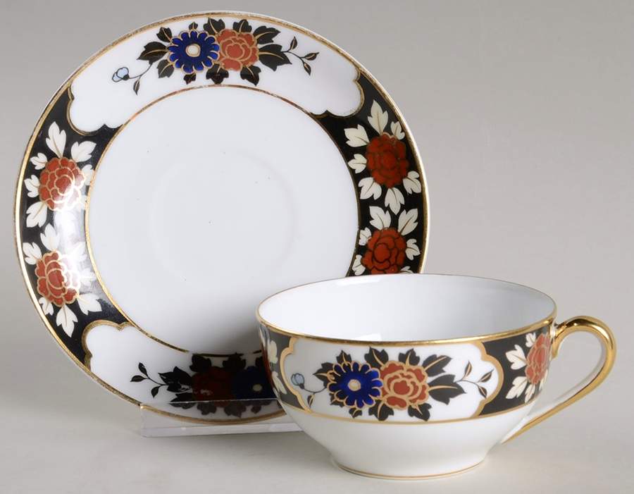 20055 Flat Cup & Saucer Set by Noritake-1