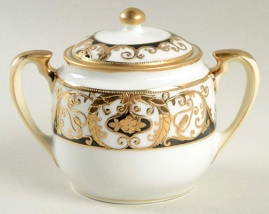 20056 Mini Sugar Bowl & Lid by Noritake-1