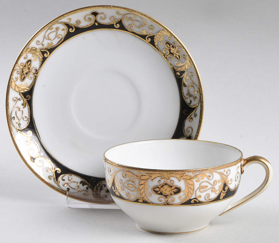 20056 Flat Cup & Saucer Set by Noritake-1