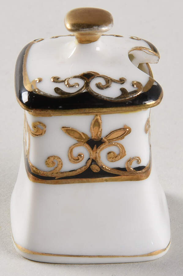 20056 Individual Mustard with Lid by Noritake-1