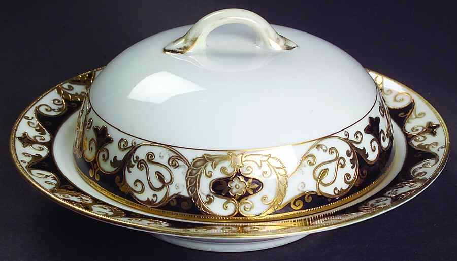 20056 Round Covered Butter by Noritake-1