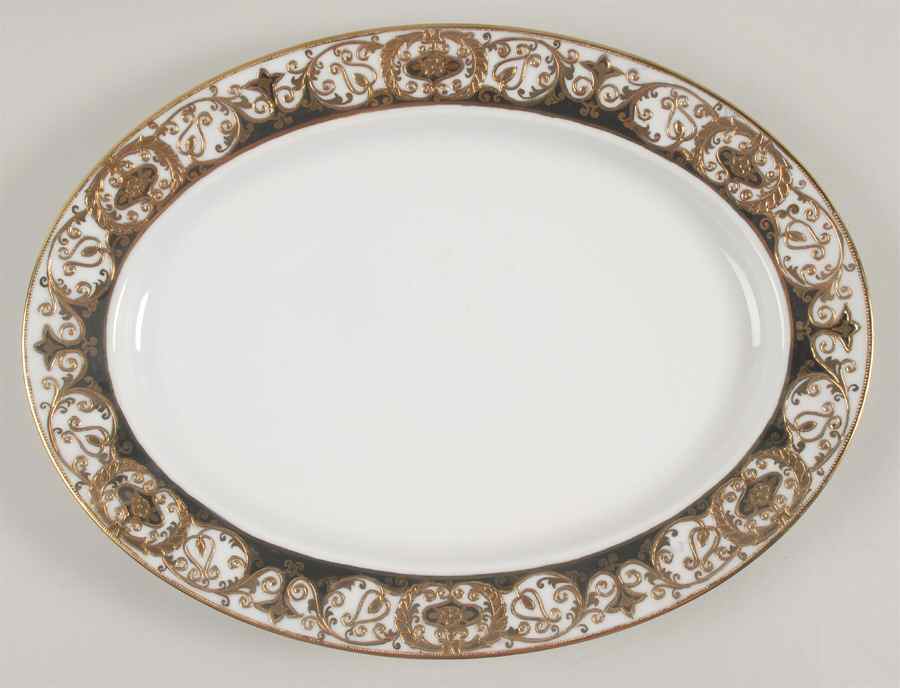 20056 13" Oval Serving Platter by Noritake-1
