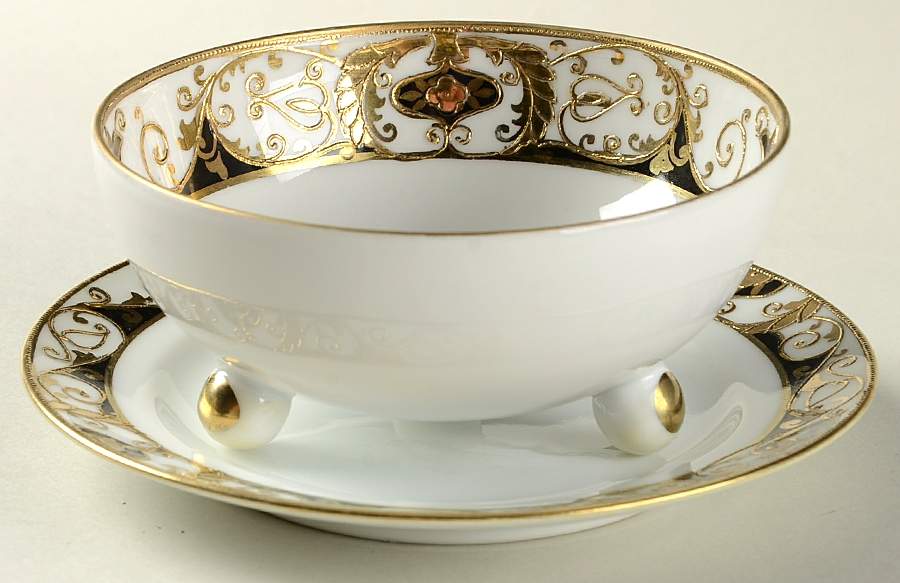 20056 Whipped Cream Bowl and Underplate by Noritake-1