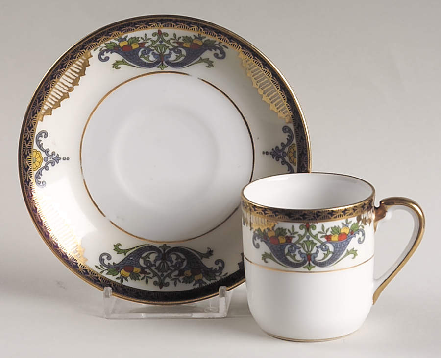 26979 Flat Demitasse Cup & Saucer Set by Noritake-1