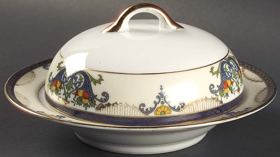 26979 Round Covered Butter by Noritake-1