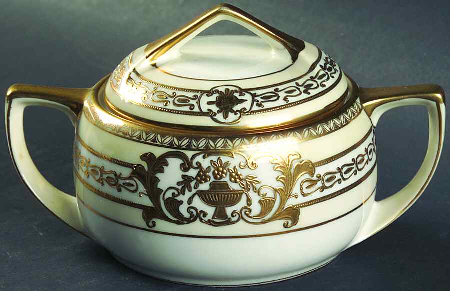 37532-77630 Sugar Bowl & Lid by Noritake-1