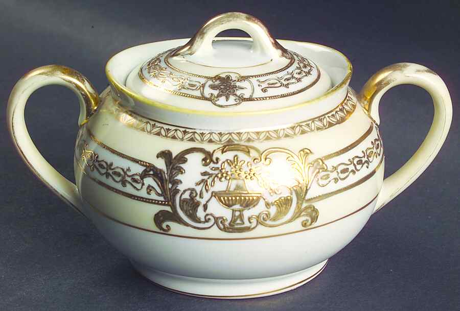 37532-77630 Sugar Bowl & Lid by Noritake-1
