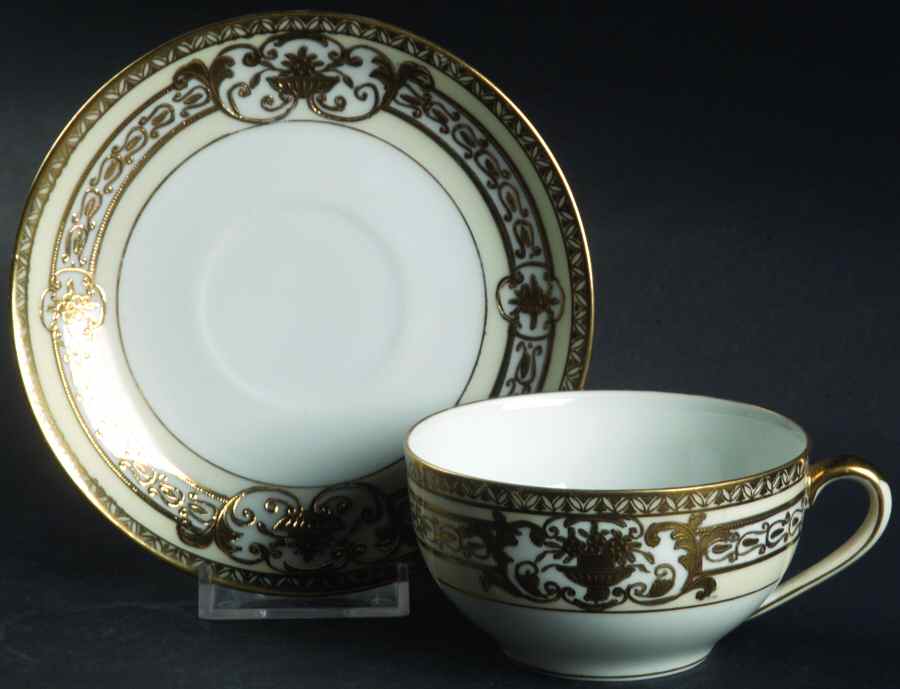 37532-77630 Flat Cup & Saucer Set by Noritake-1