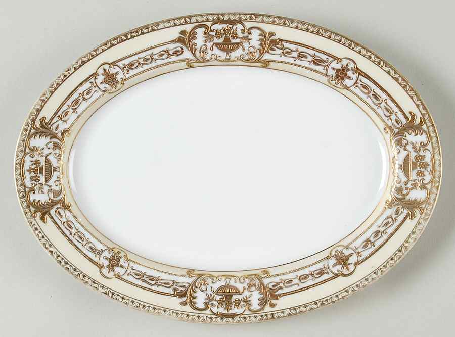 37532-77630 11" Oval Serving Platter by Noritake-1