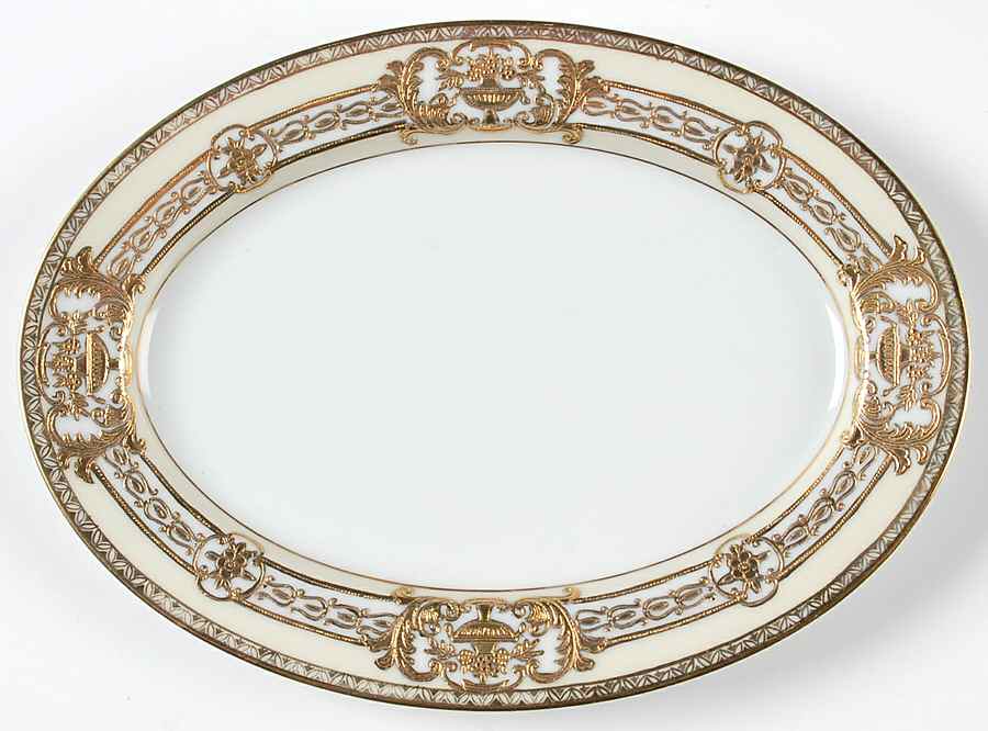 37532-77630 10" Oval Serving Platter by Noritake-1