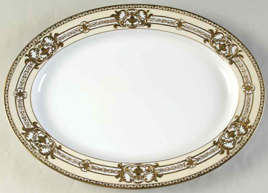 37532-77630 16" Oval Serving Platter by Noritake-1