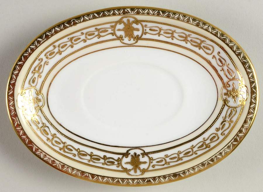 37532-77630 Individual Gravy Boat Underplate by Noritake-1