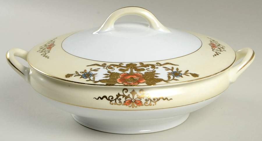 42200 Round Covered Vegetable by Noritake-1