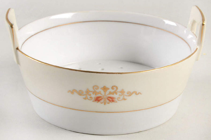 42200 Open Round Butter Tub w/Strainer by Noritake-1