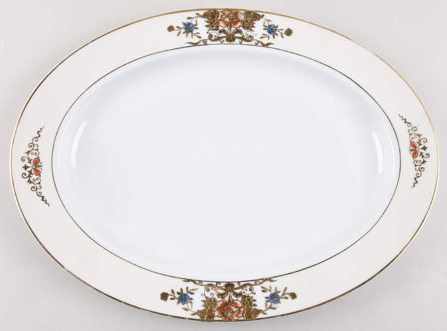 42200 16" Oval Serving Platter by Noritake-1