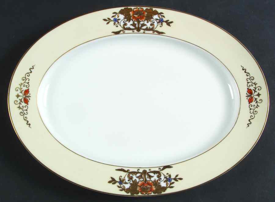 42200 11" Oval Serving Platter by Noritake-1