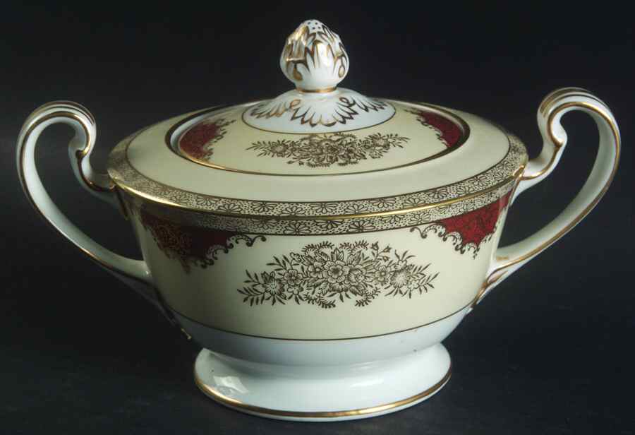 4986 Sugar Bowl & Lid by Noritake-1