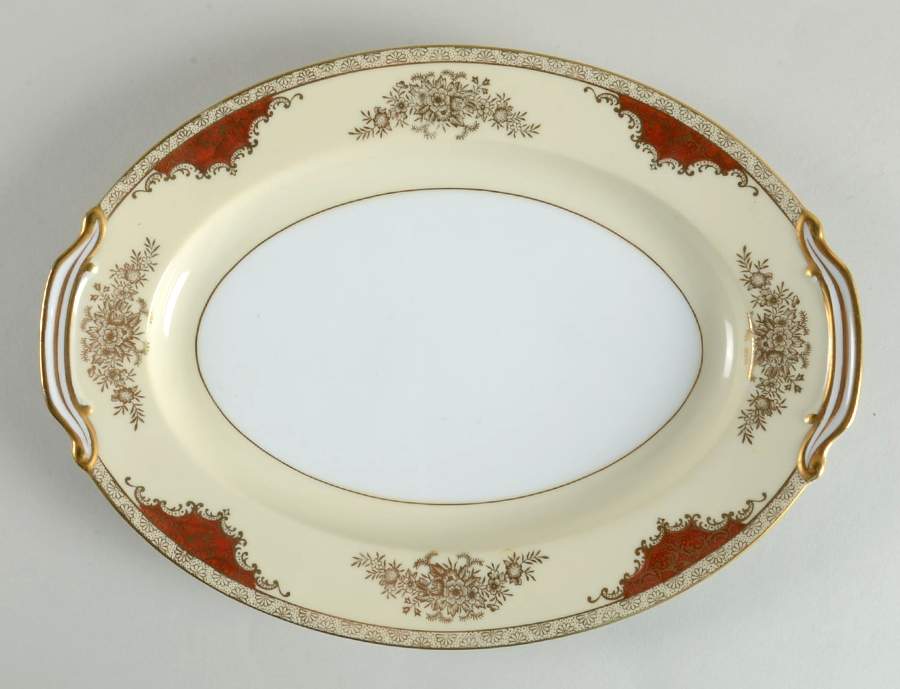 4986 11" Oval Serving Platter by Noritake-1