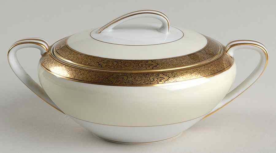 5187 Sugar Bowl & Lid by Noritake-1