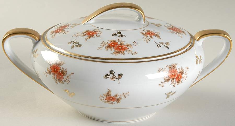 5241 Sugar Bowl & Lid by Noritake-1