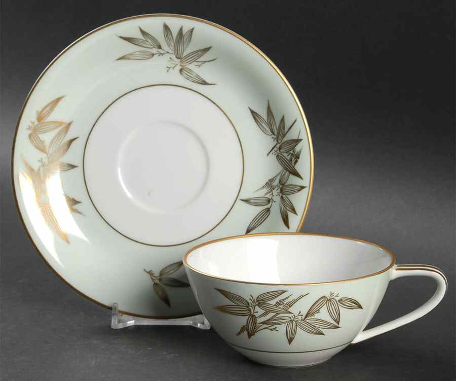 5271 Flat Cup & Saucer Set by Noritake-1