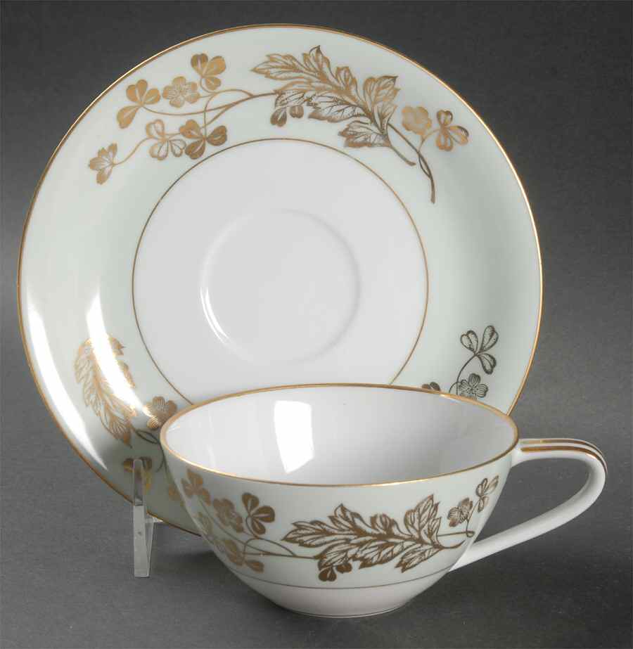 5296 Flat Cup & Saucer Set by Noritake-1