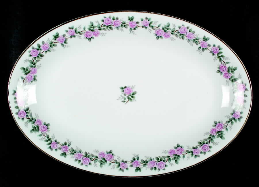 5417 16" Oval Serving Platter by Noritake-1