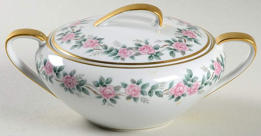 5417 Sugar Bowl & Lid by Noritake-1