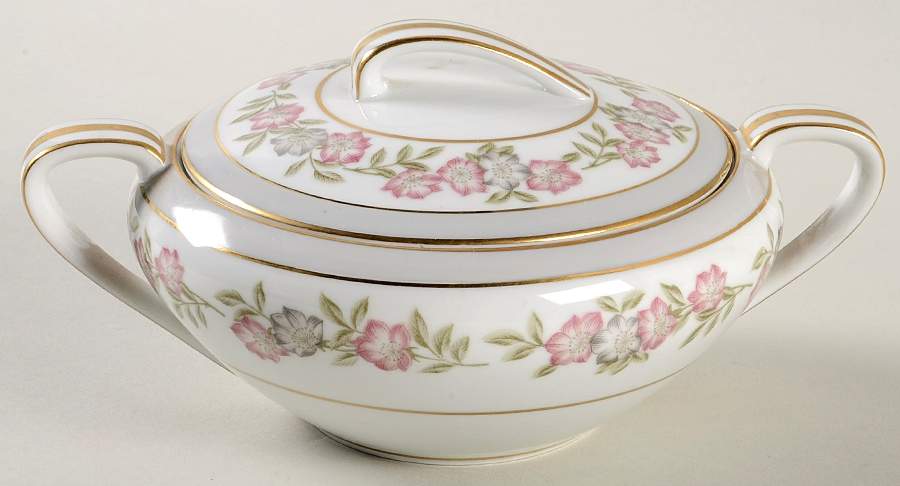 5433 Sugar Bowl & Lid by Noritake-1