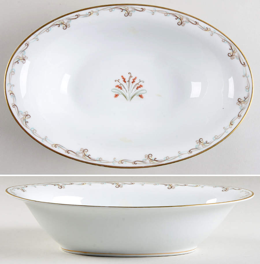 5435 10" Oval Vegetable Bowl by Noritake-1