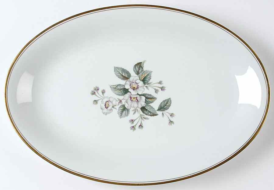 5463 16" Oval Serving Platter by Noritake-1
