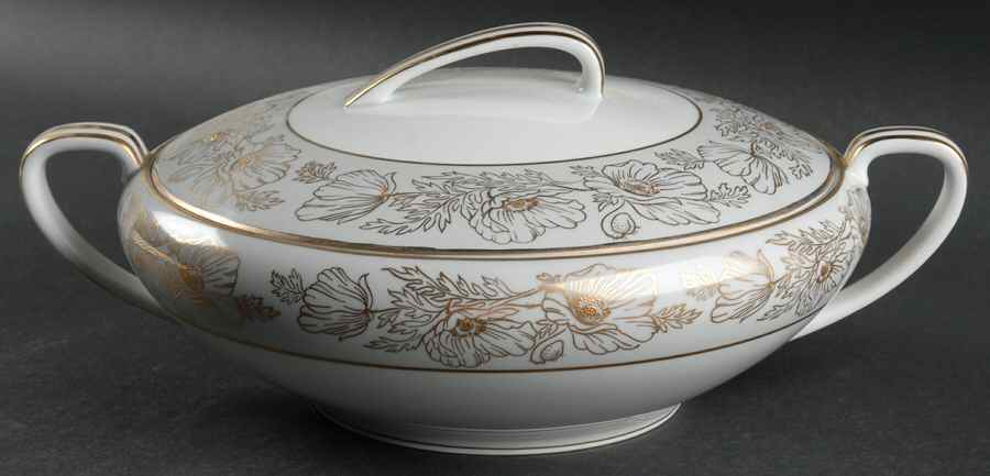 5489 Round Covered Vegetable by Noritake-1
