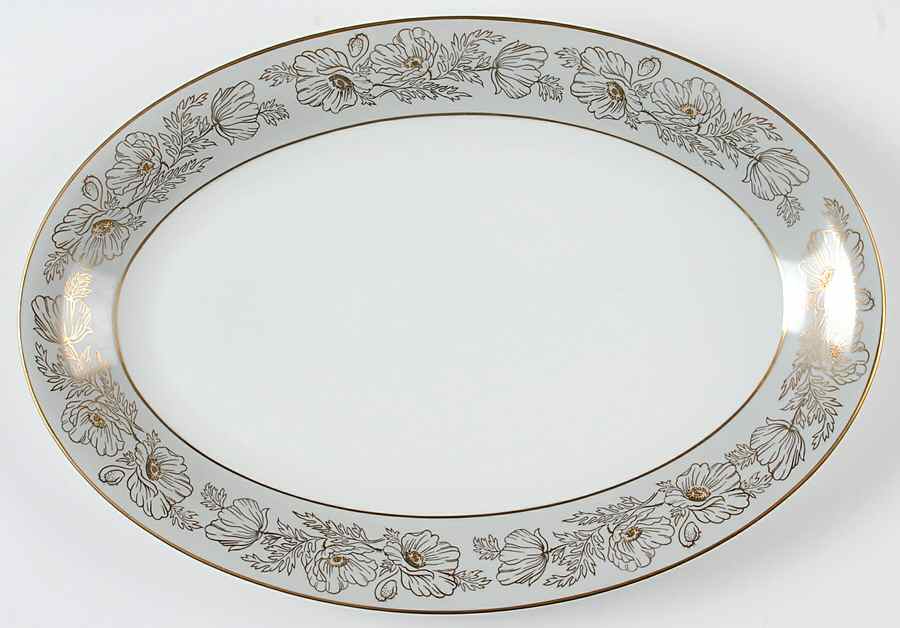 5489 16" Oval Serving Platter by Noritake-1
