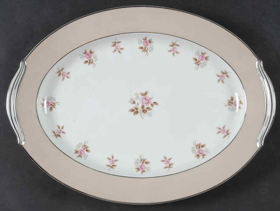 5560 16" Oval Serving Platter by Noritake-1