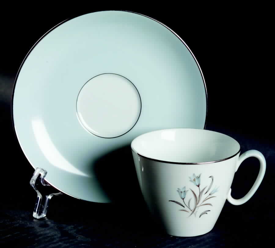 5564 Flat Cup & Saucer Set by Noritake-1