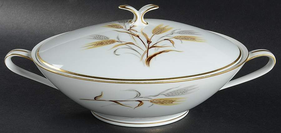 5566 Round Covered Vegetable by Noritake-1