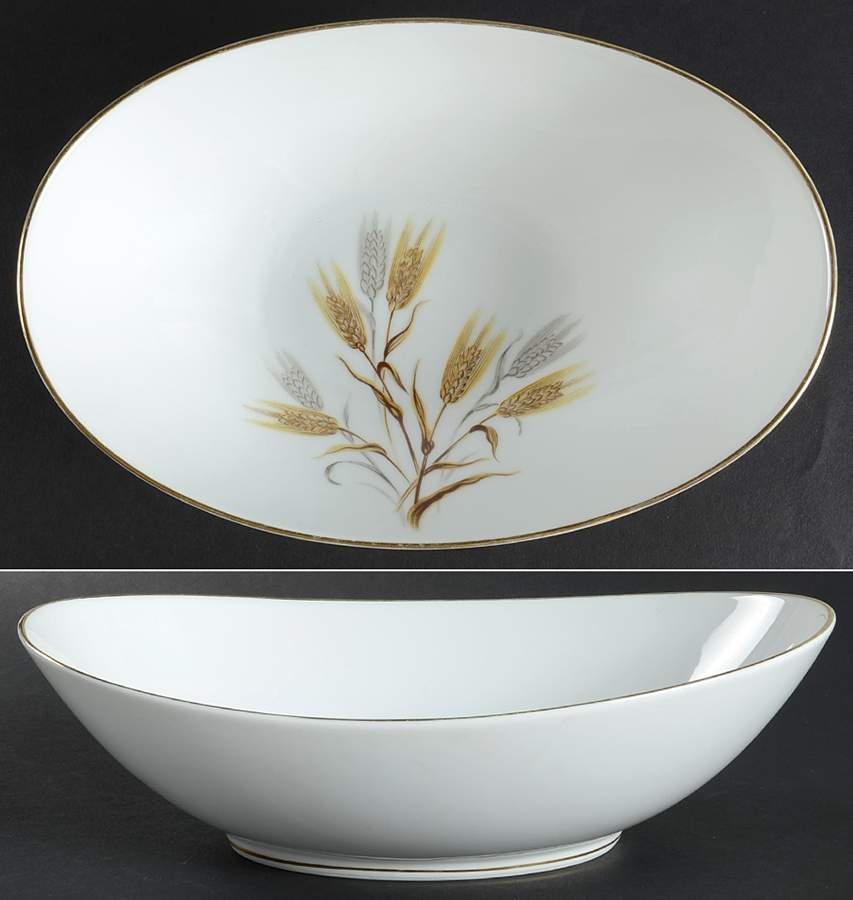 5566 10" Oval Vegetable Bowl by Noritake-1
