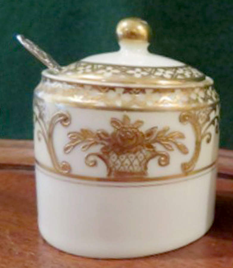 5567 Mustard Jar & Lid by Noritake-1