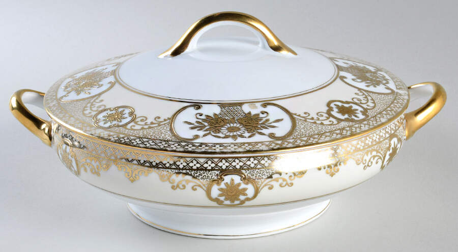 5567 Round Covered Vegetable by Noritake-1