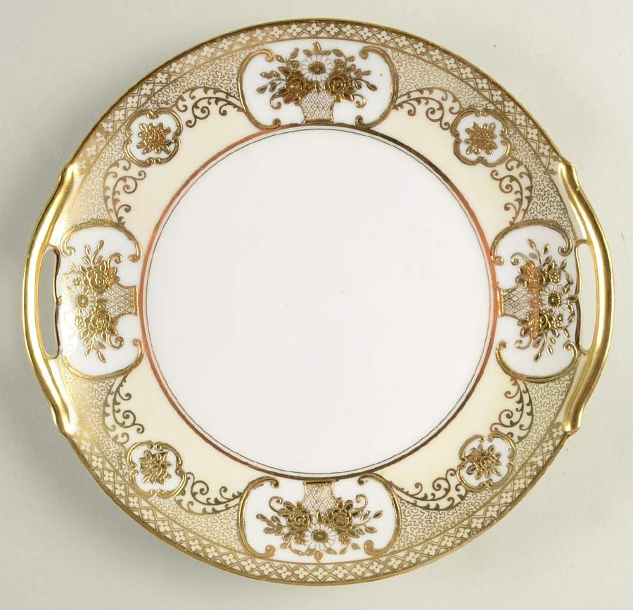 5567 Handled Cake Plate by Noritake-1