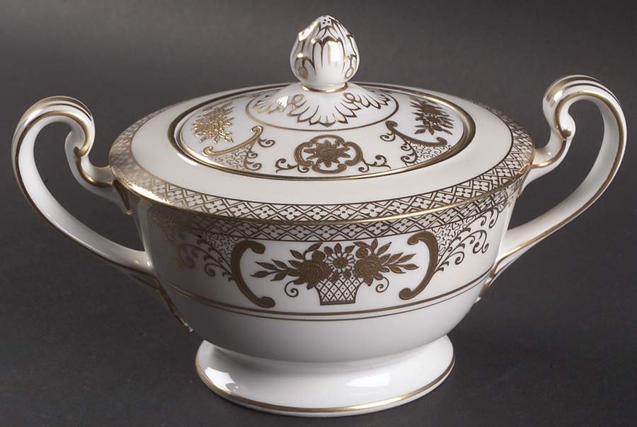 5567 Sugar Bowl & Lid by Noritake-1