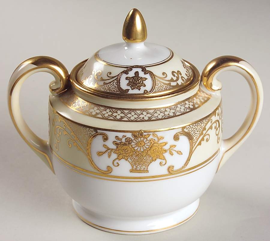 5567 Sugar Bowl & Lid by Noritake-1