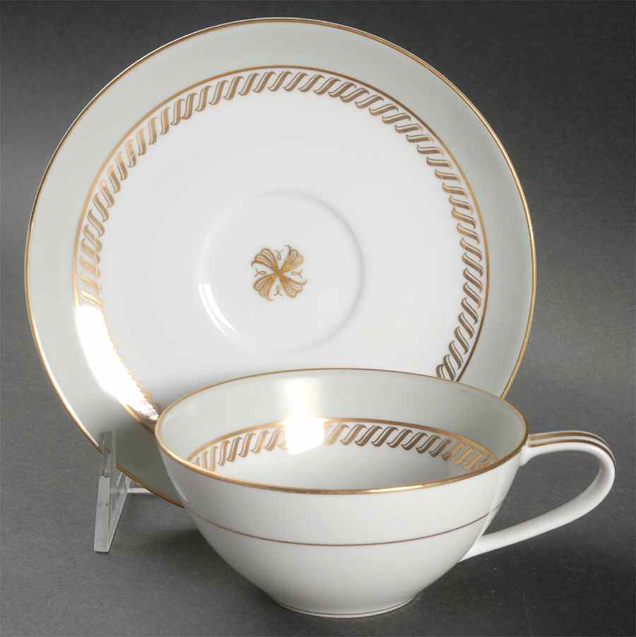 5583 Flat Cup & Saucer Set by Noritake-1
