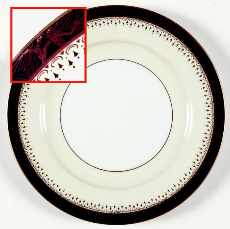 666 Salad Plate by Noritake-1