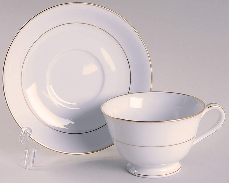 7050 Footed Cup & Saucer Set by Noritake-1