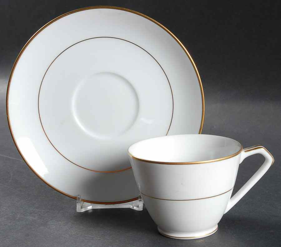 7050 Flat Cup & Saucer Set by Noritake-1