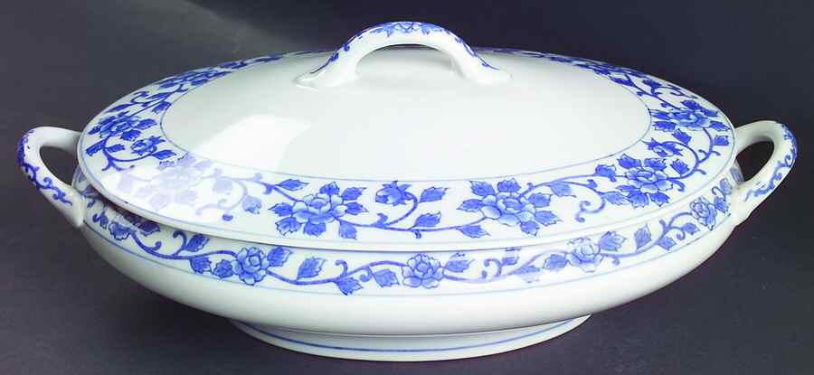 9488 Oval Covered Vegetable by Noritake-1